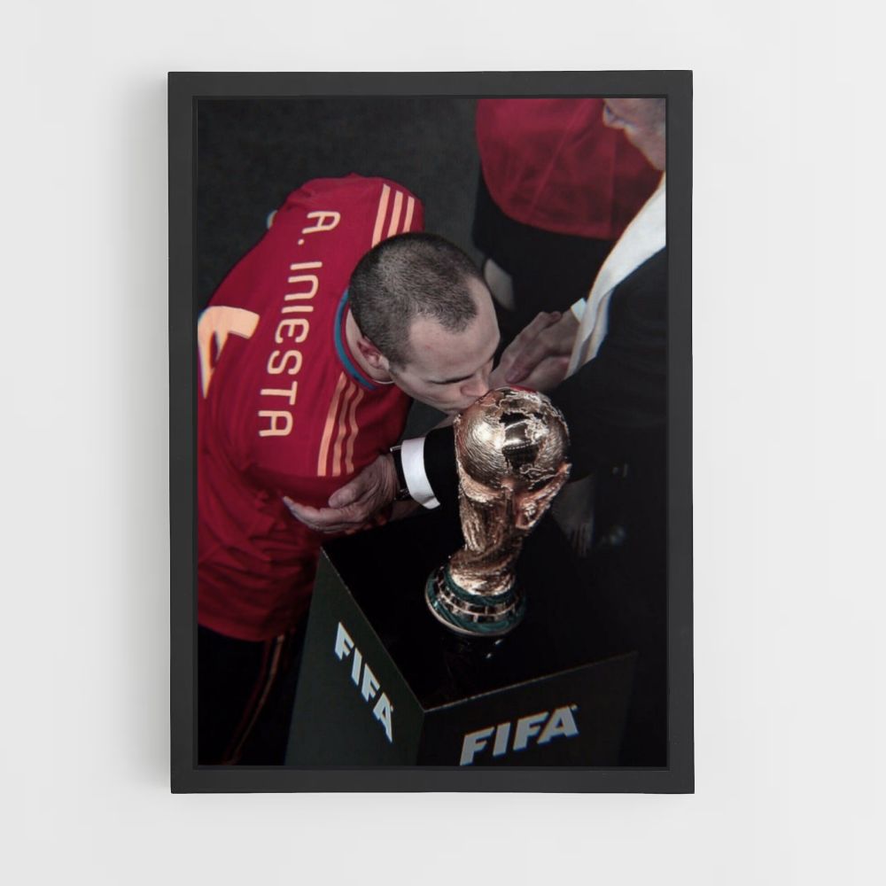 Poster Andrés Iniesta Fifa