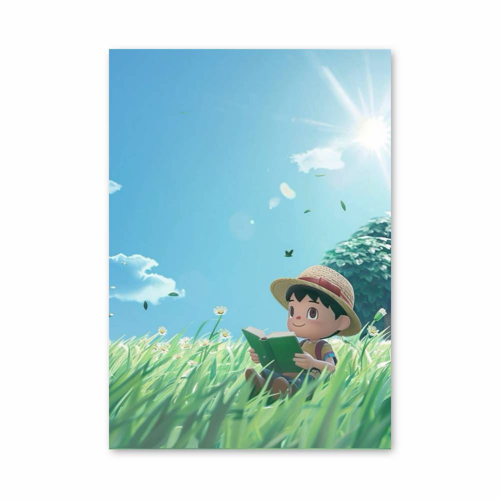 Poster Luffy Animal Crossing