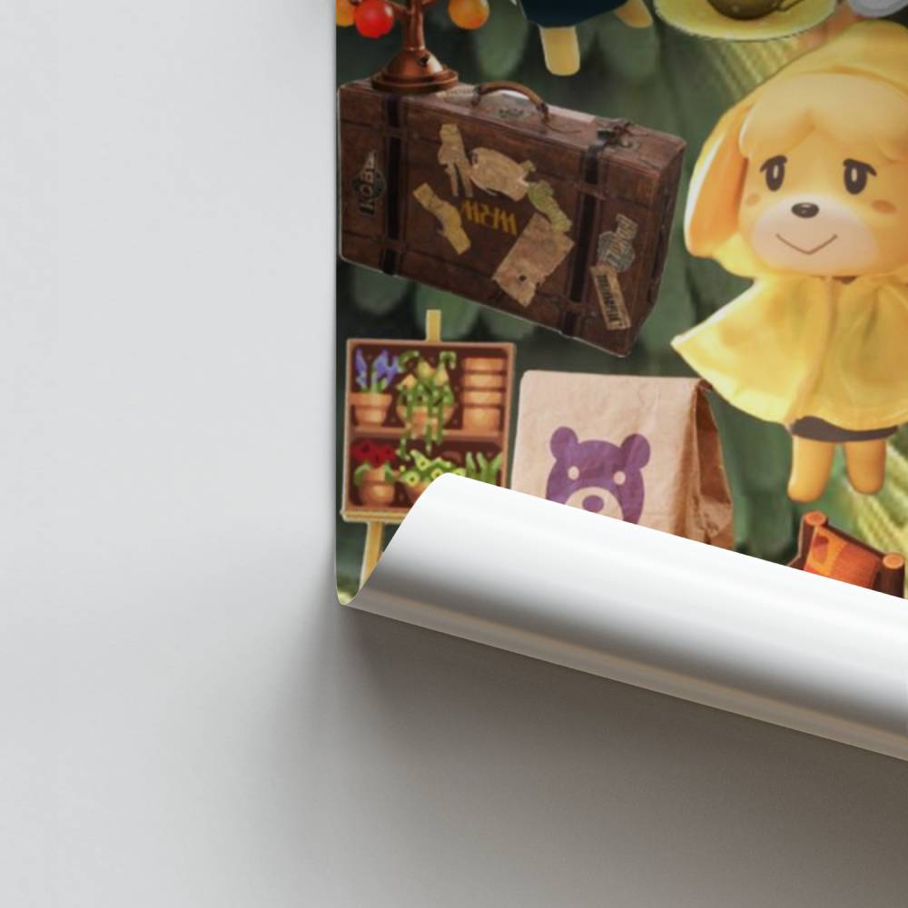 Poster Animal Crossing Collage