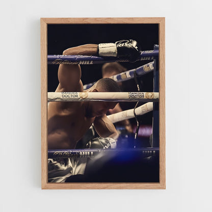 anthony-joshua-2 cadre Bois clair