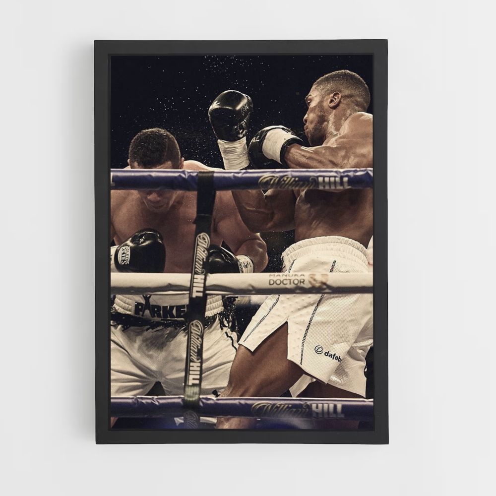 Poster Combat Anthony Joshua