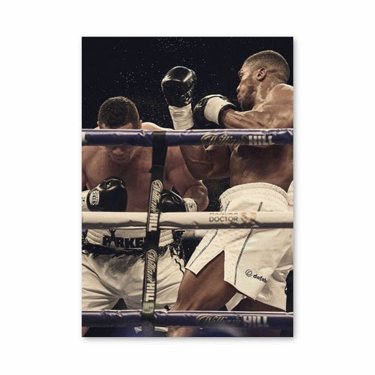 Poster Combat Anthony Joshua