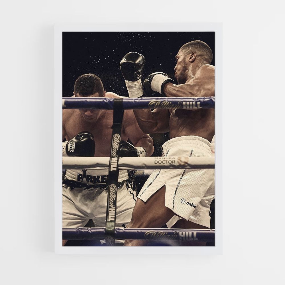 Poster Combat Anthony Joshua