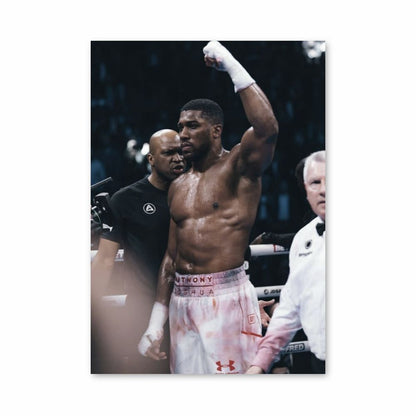 Poster Anthony Joshua Poing