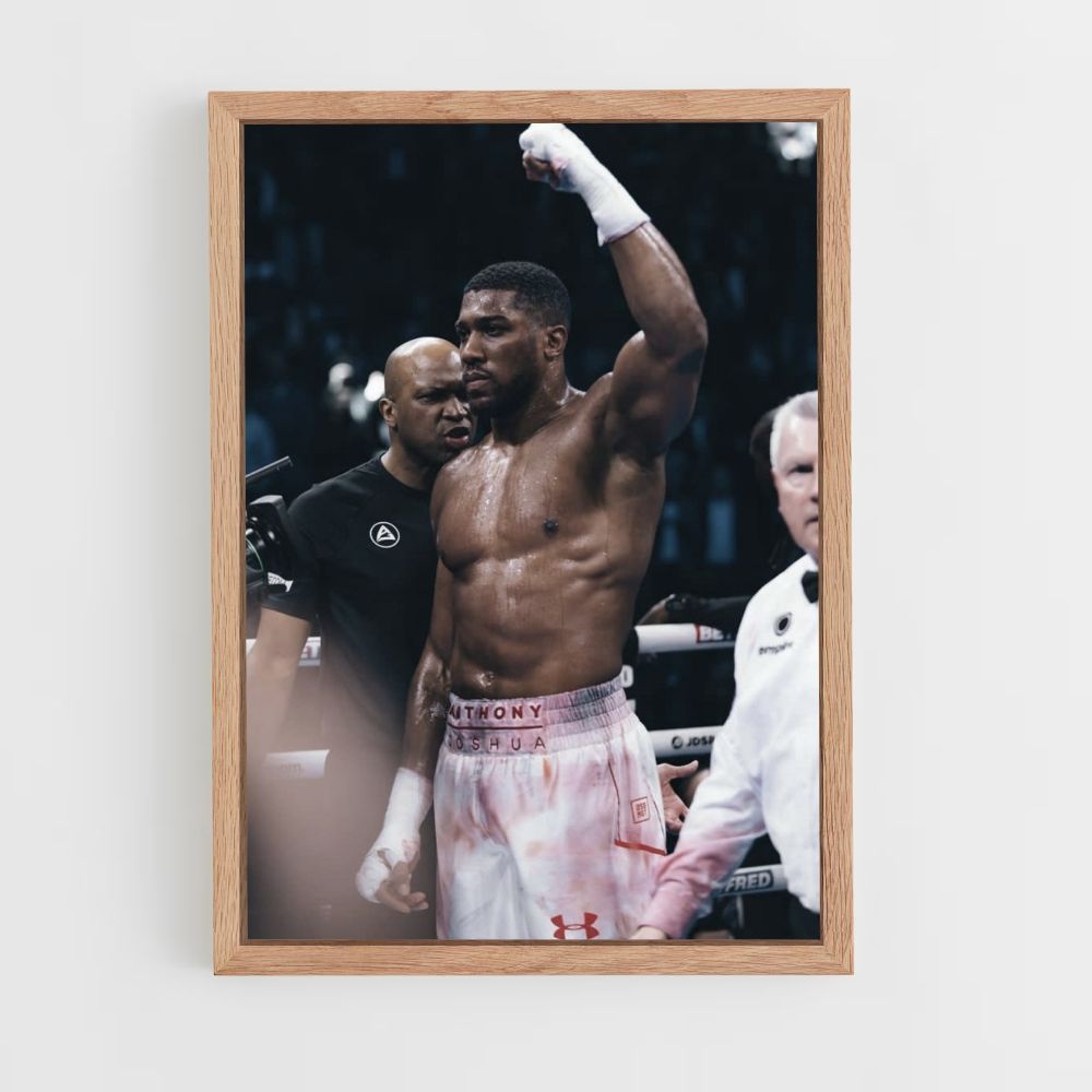 Poster Anthony Joshua Poing