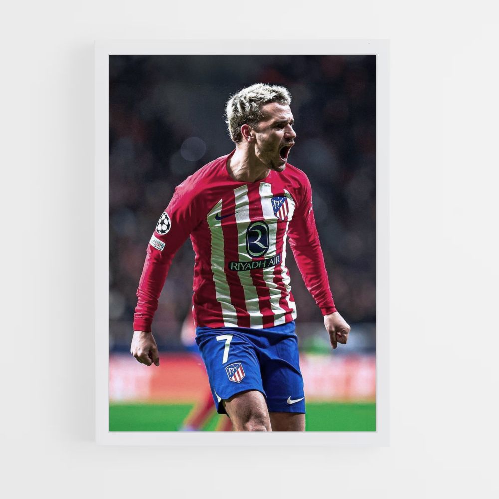 Poster Antoine Griezmann Rage