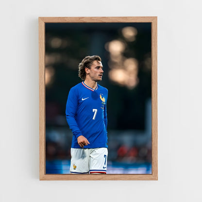 antoine-griezmann-6 cadre Bois clair