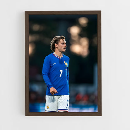 antoine-griezmann-6 cadre Bois foncé