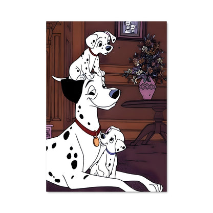 Poster 101 Dalmatiens en Fête