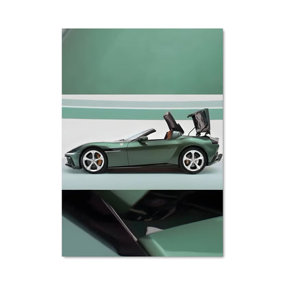 Poster Green Speedster