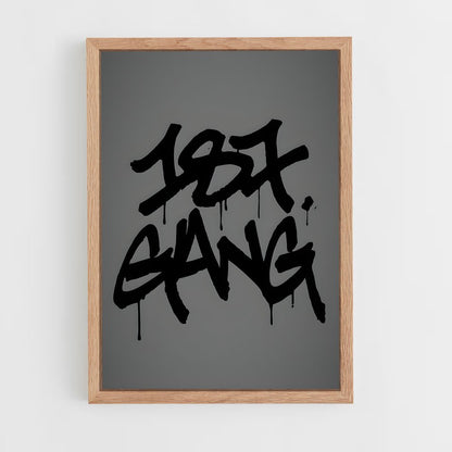 ap-187 strassenbande-3 cadre Bois clair