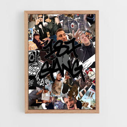 ap-187 strassenbande-5 cadre Bois clair