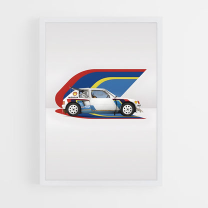 ap-205 rallye-3 cadre Blanc