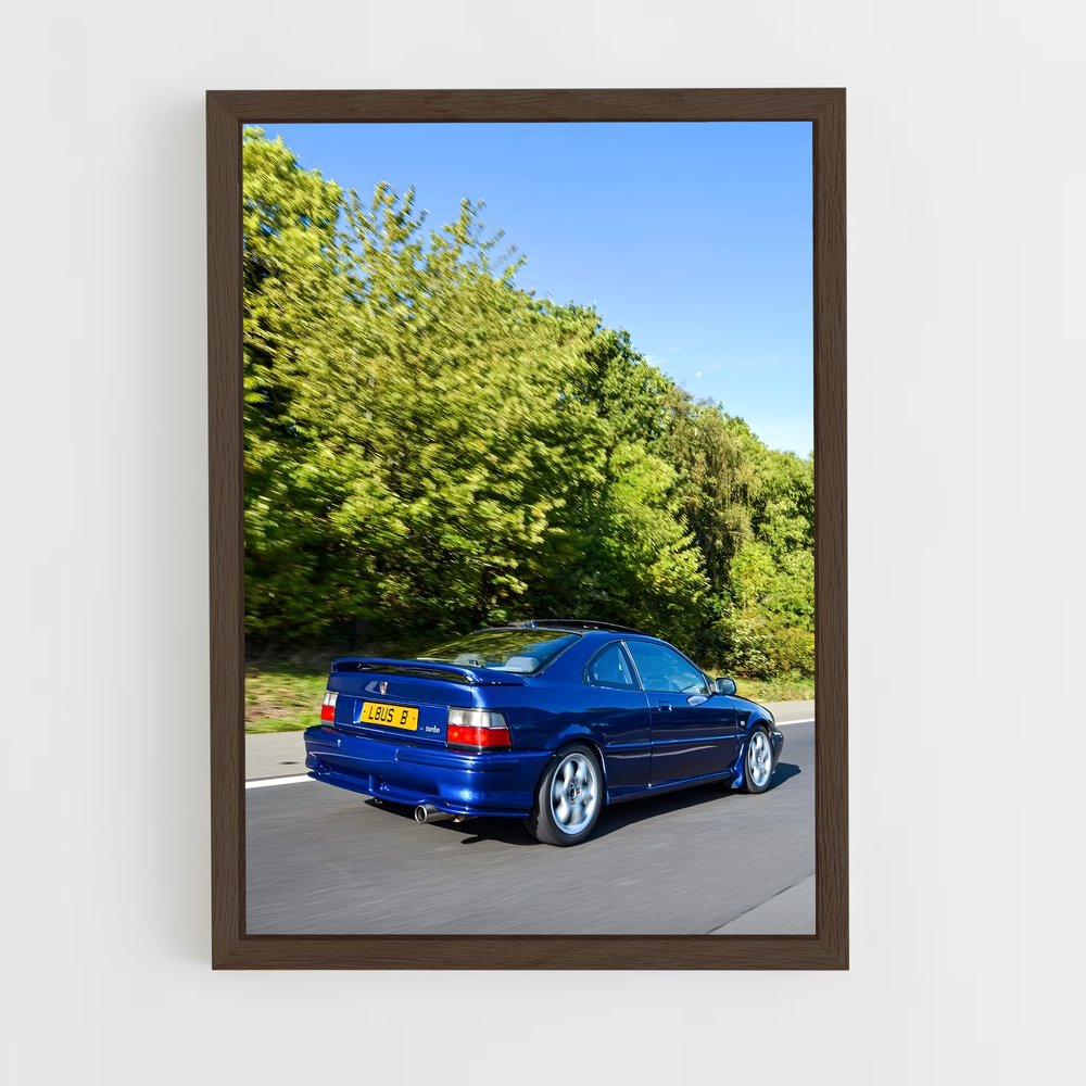 ap-220 turbo coupe-1 cadre Bois foncé