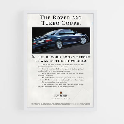 ap-220 turbo coupe-2 cadre Blanc