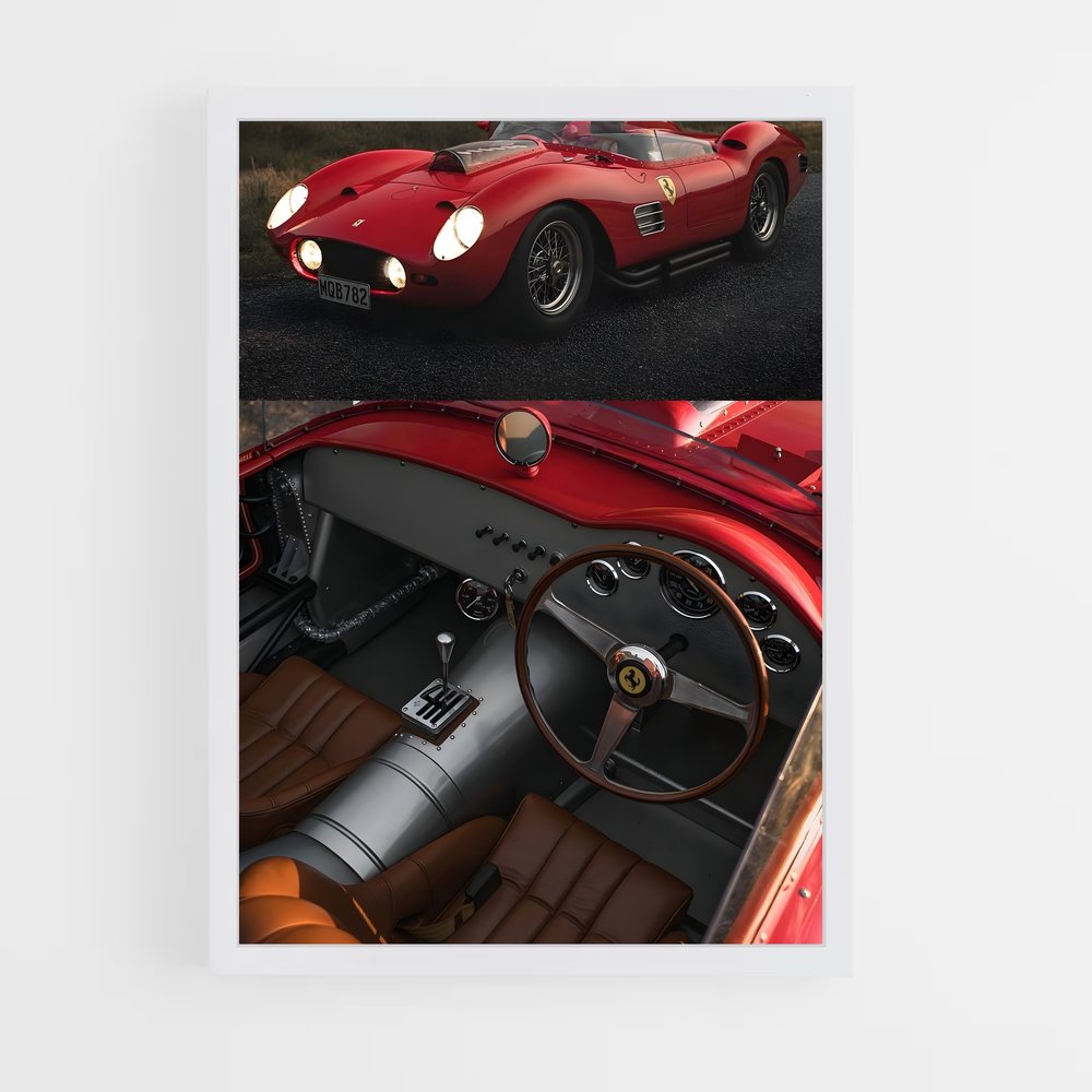 ap-250 testa rossa-1 cadre Blanc