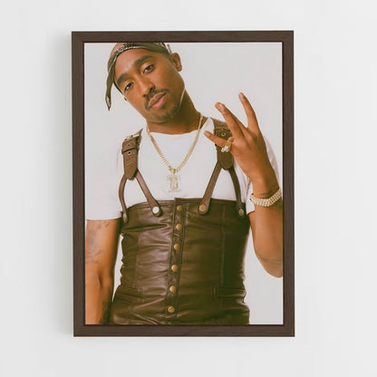ap-2pac-4 cadre Bois foncé