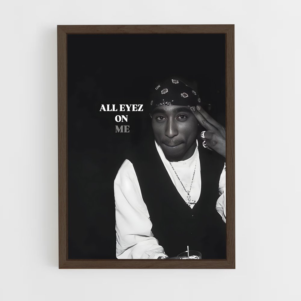 ap-2pac-8 cadre Bois foncé