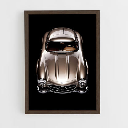 ap-300sl gullwing-4 cadre Bois foncé