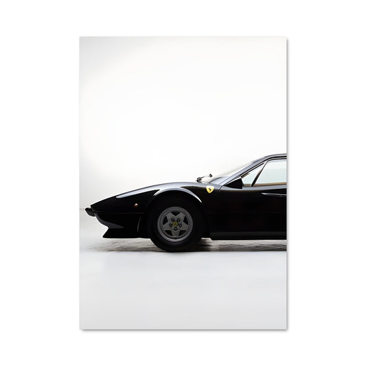 Poster Ferrari Noir 308