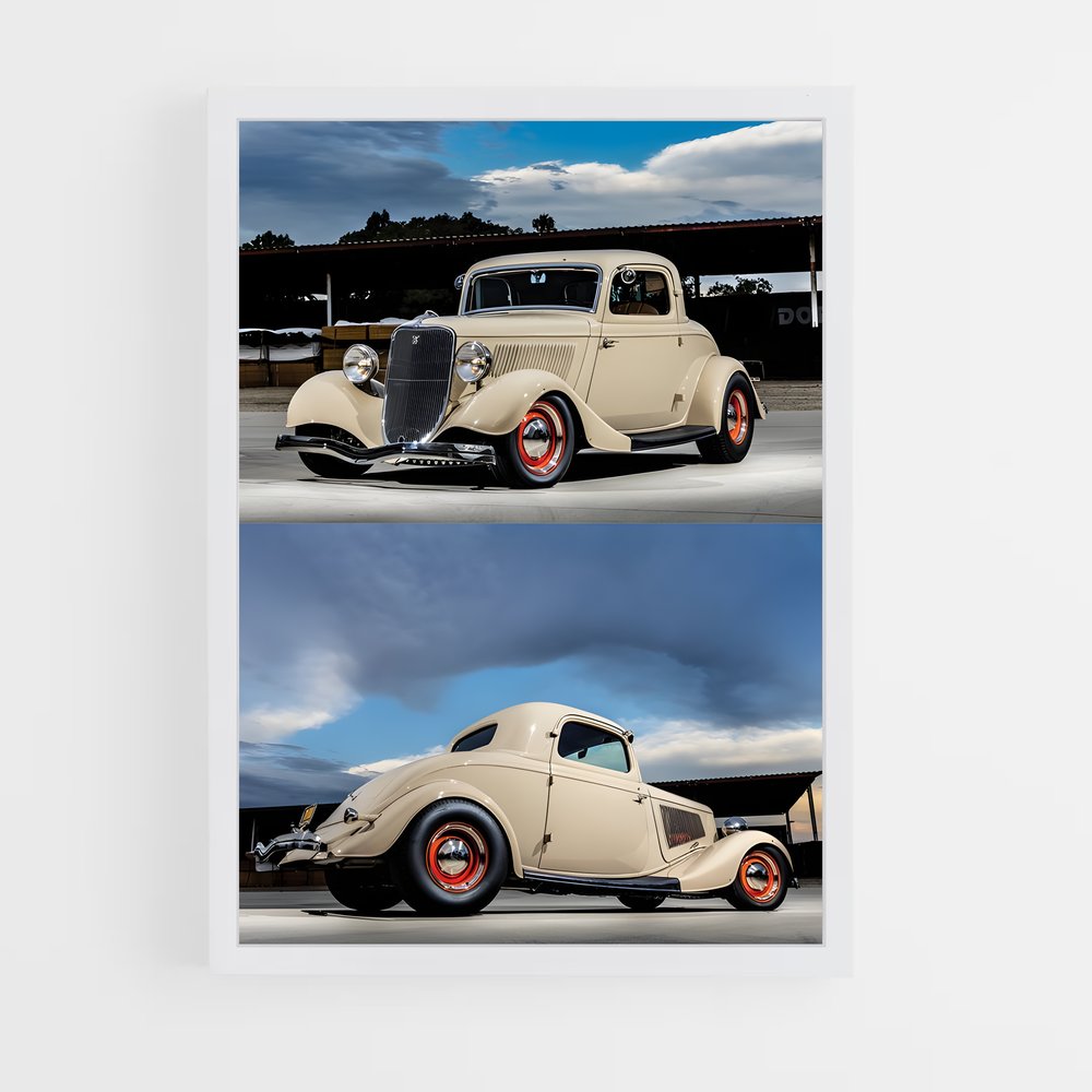 ap-33 hot rod-1 cadre Blanc