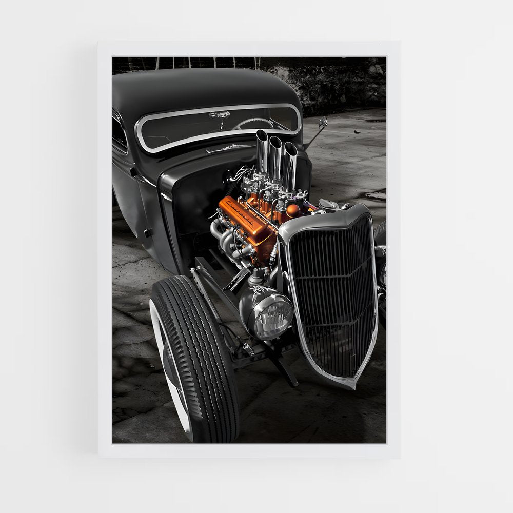 ap-33 hot rod-2 cadre Blanc