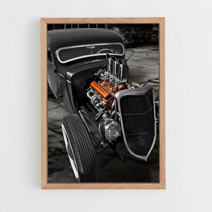 ap-33 hot rod-2 cadre Bois clair