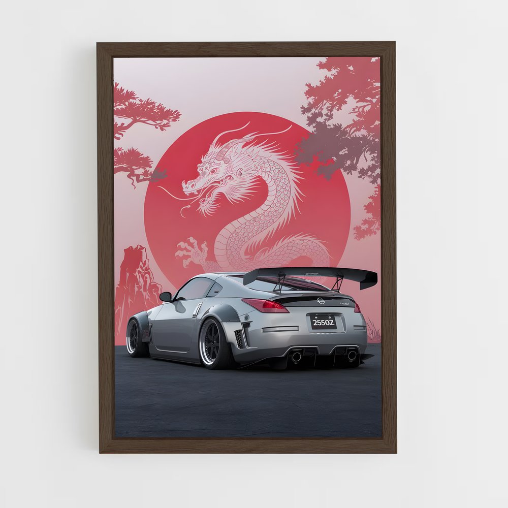 ap-350z-2 cadre Bois foncé