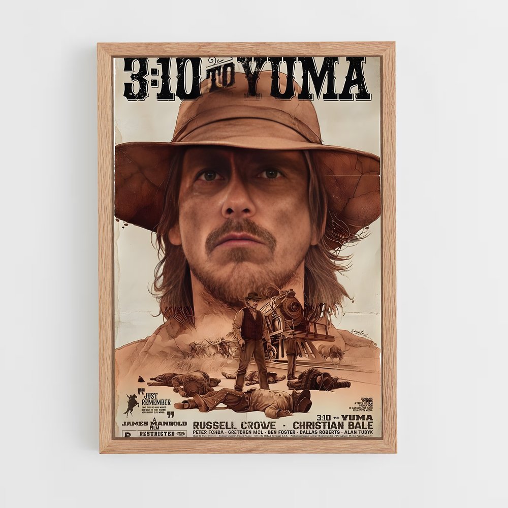 ap-3:10 to yuma-1 cadre Bois clair