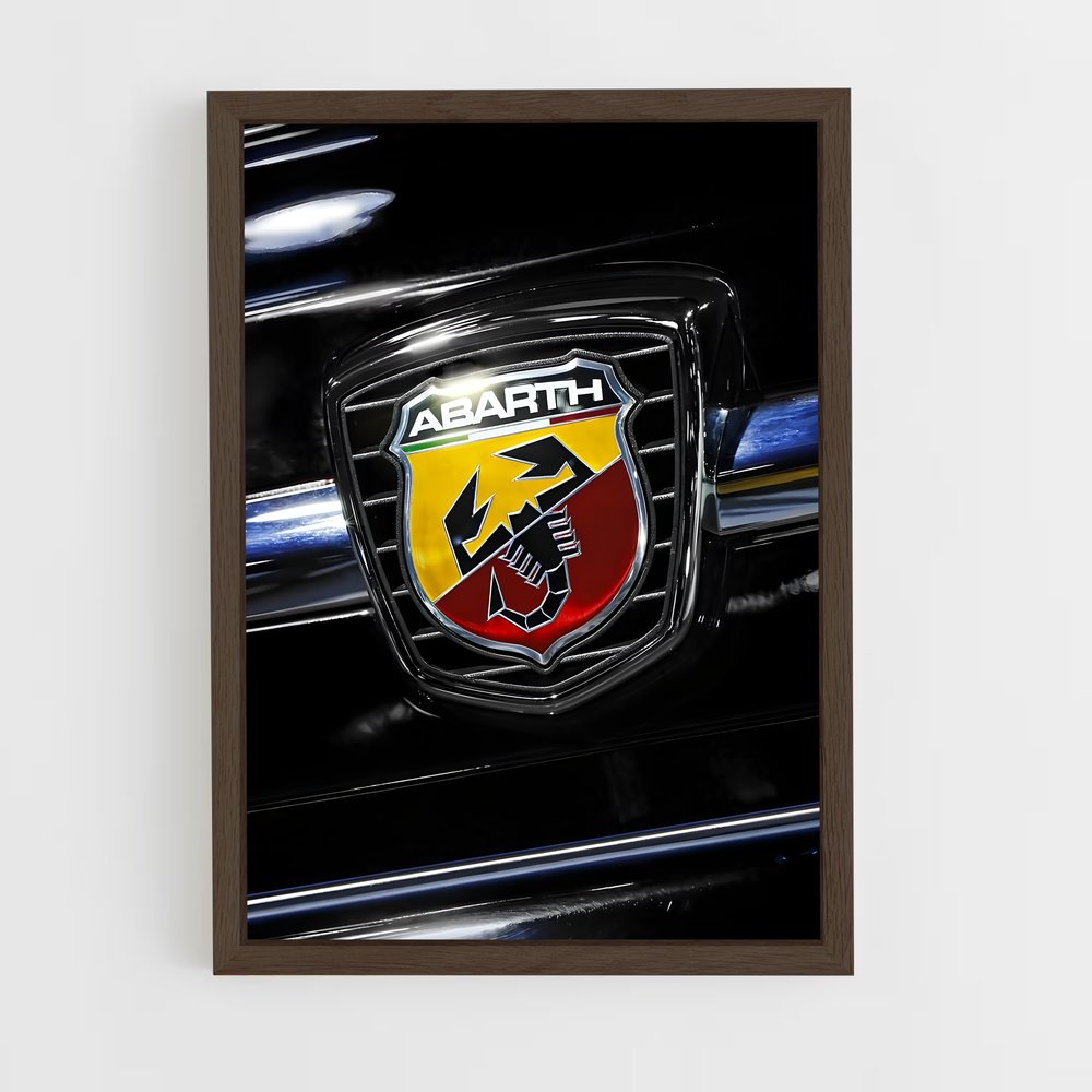 ap-500 abarth-1 cadre Bois foncé