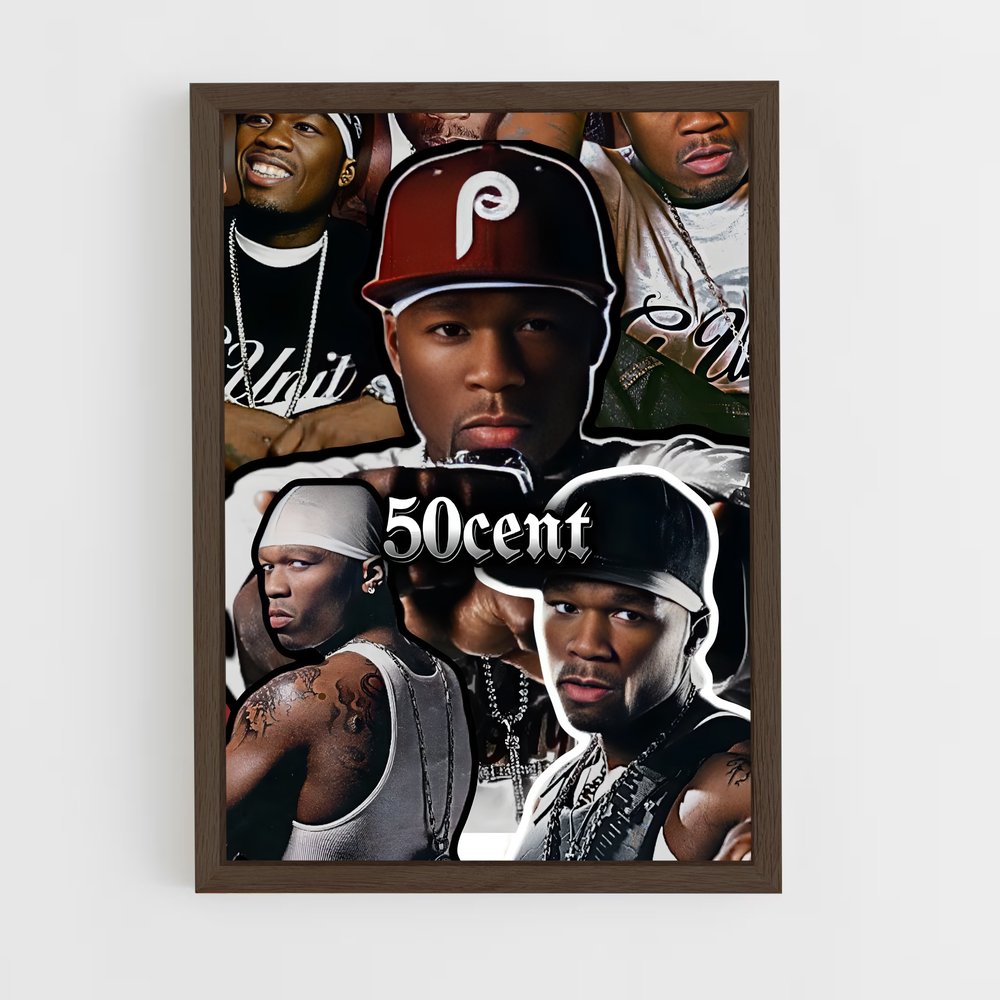 ap-50 cent-3 cadre Bois foncé