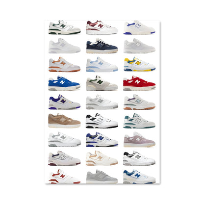 Poster Air Jordans Colorés