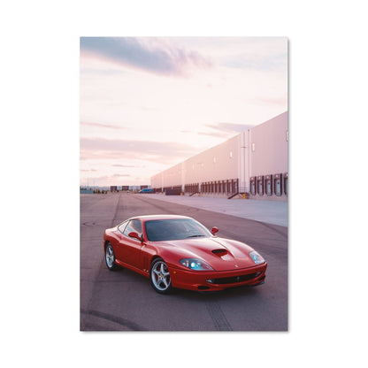 Poster Ferrari 550 Maranello