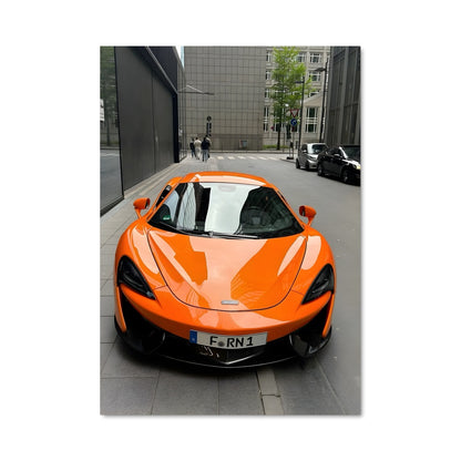 Poster McLaren Orange Rush