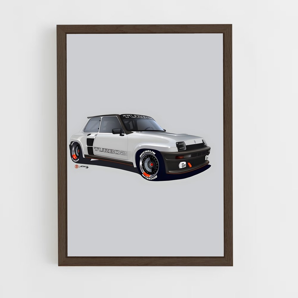 ap-5 turbo 2-1 cadre Bois foncé