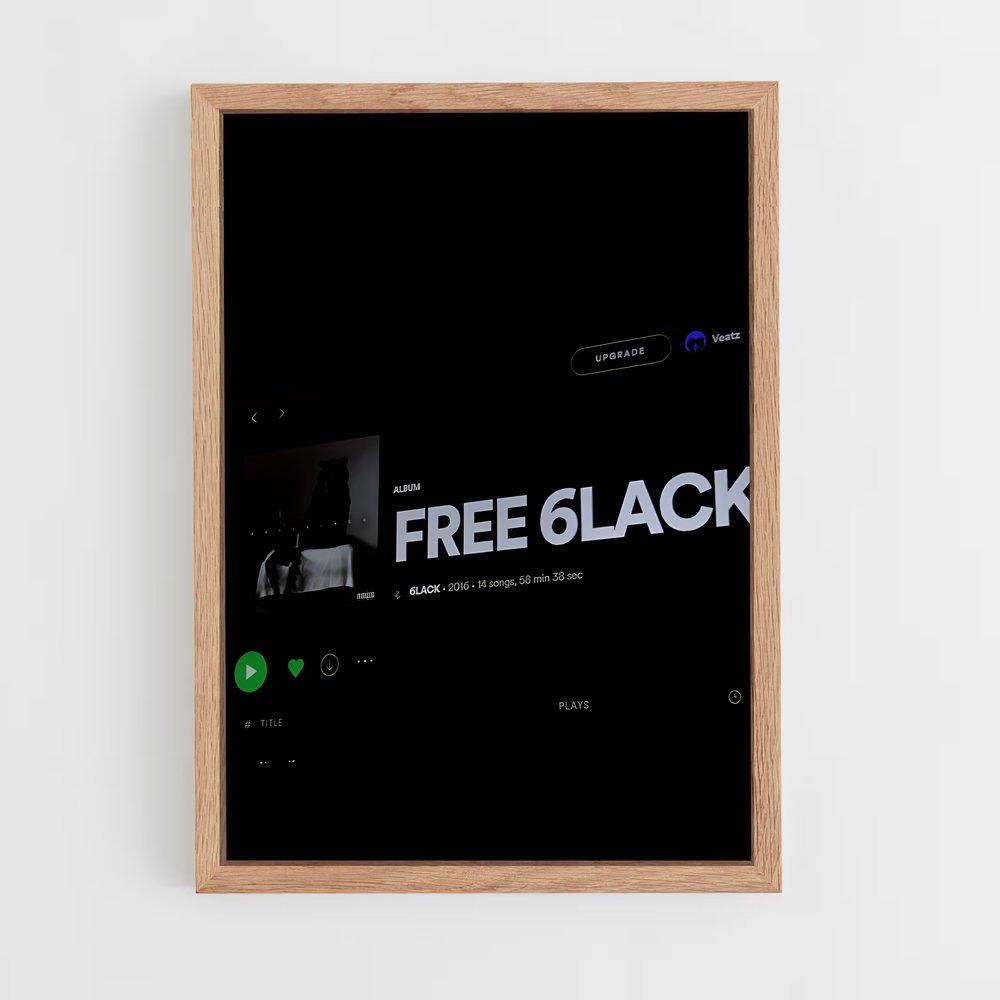 ap-6lack-3 cadre Bois clair