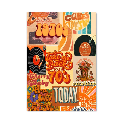 Poster Vinyls Rétro