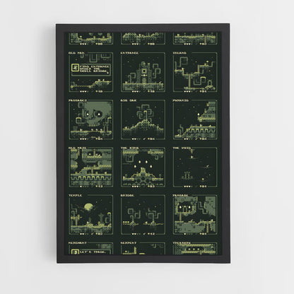 ap-8-bit-6 cadre Noir