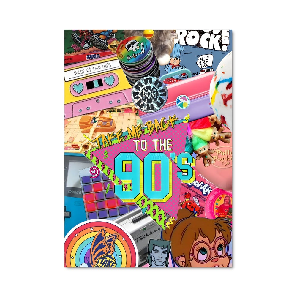 Poster Nostalgie 90s