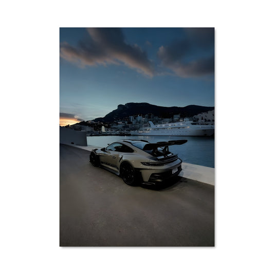 Poster Vitesse Blanc