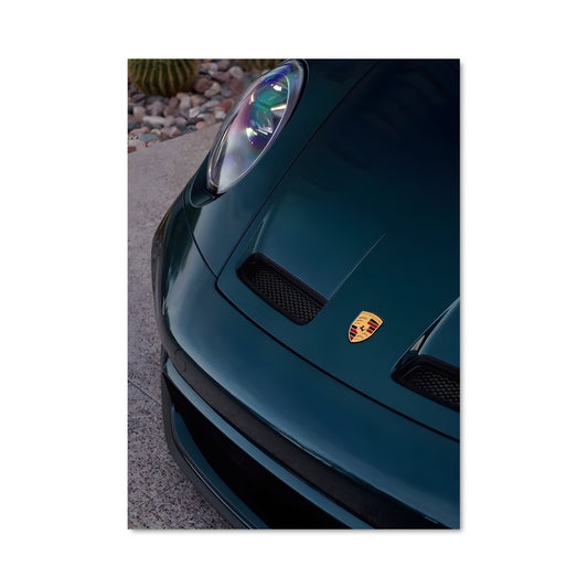 Poster Vert Émeraude 911