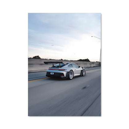 Poster 911 gt3 touring 79273