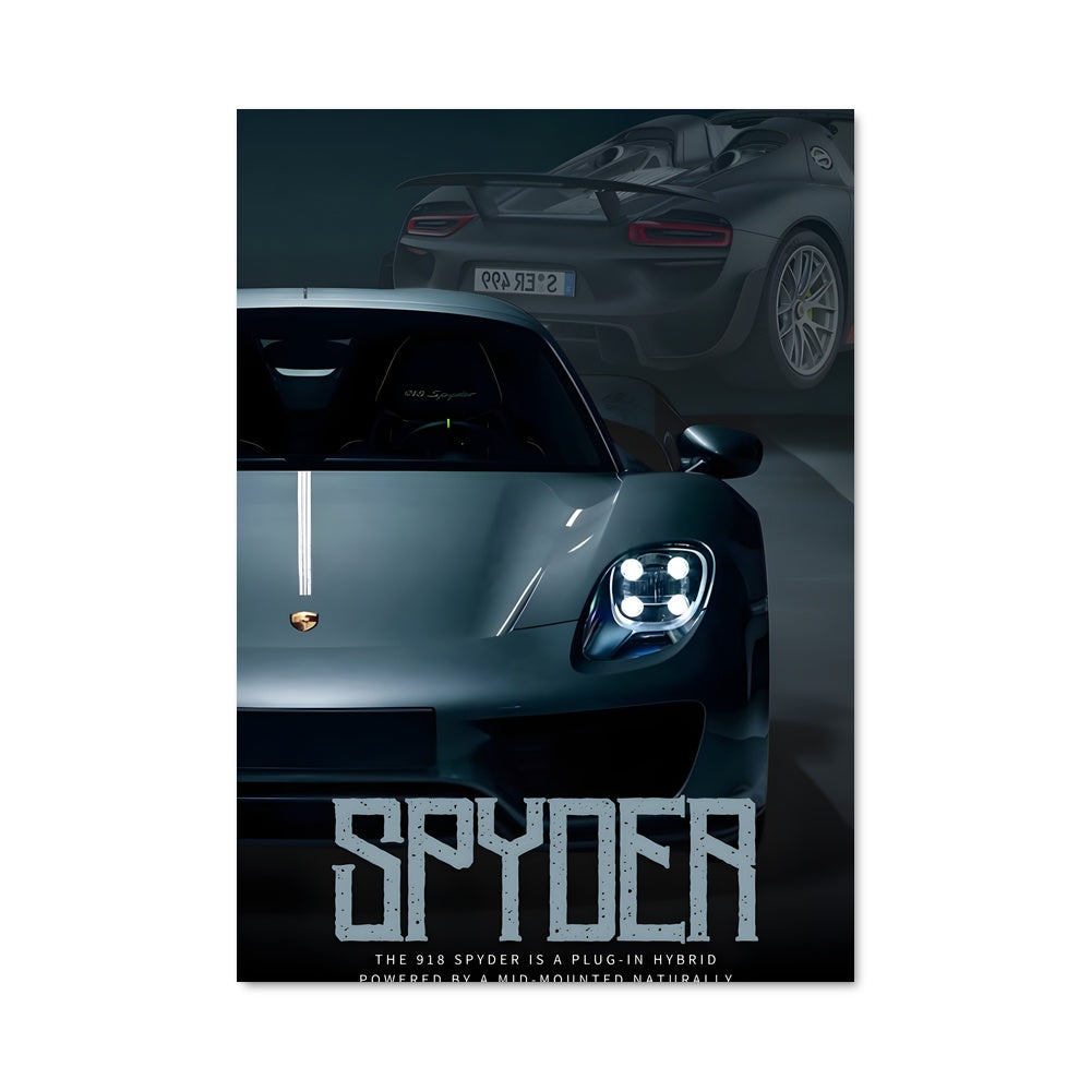 Poster Porsche 918 Spyder