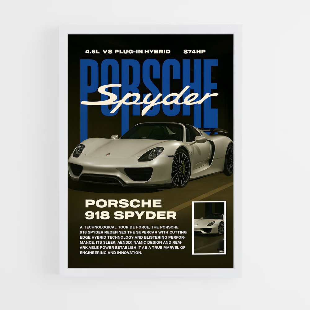 ap-918 spyder-12 cadre Blanc