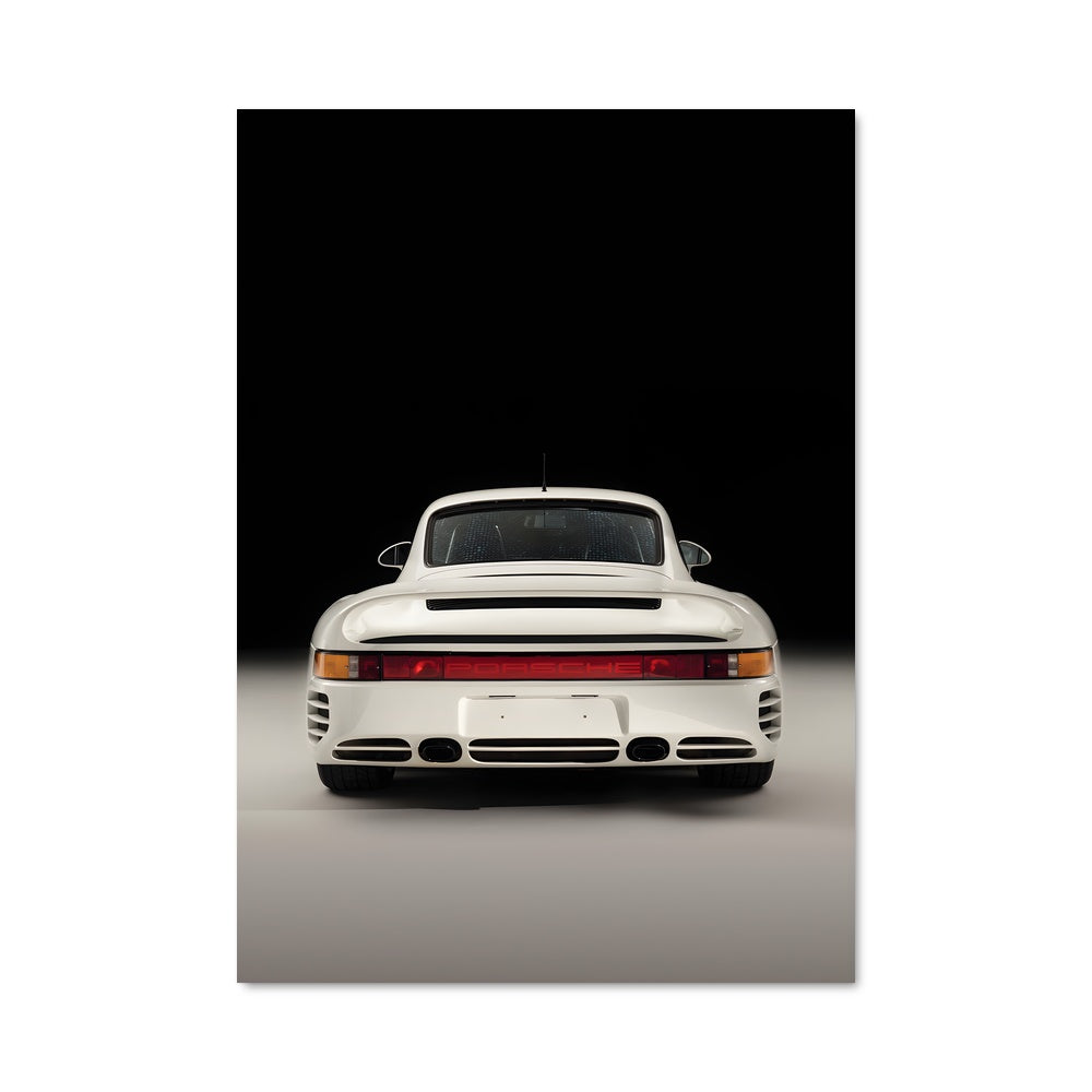 Poster Porsche Nocturne