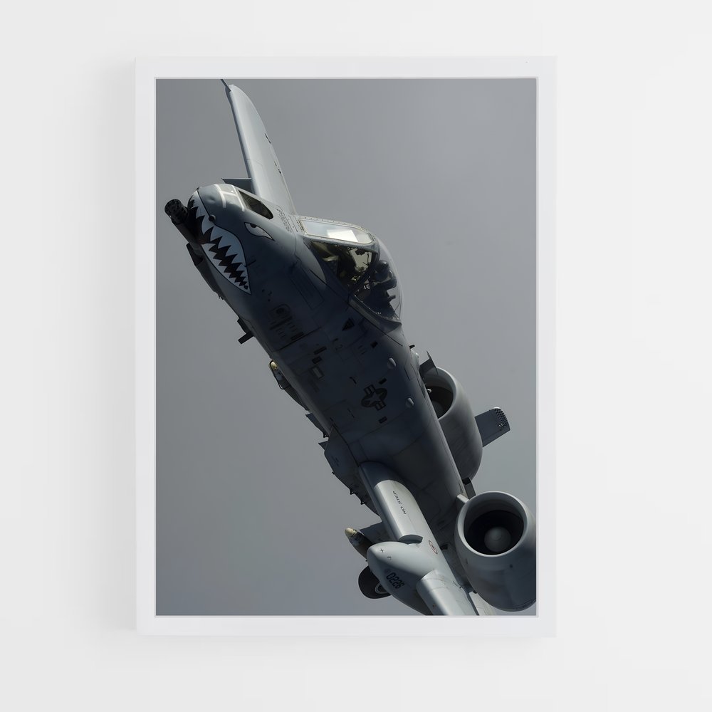 ap-a-10 warthog-2 cadre Blanc