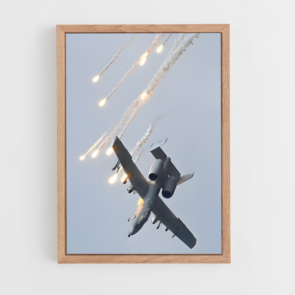 ap-a-10 warthog-4 cadre Bois clair