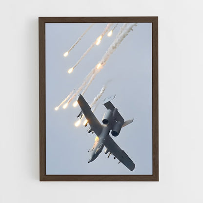 ap-a-10 warthog-4 cadre Bois foncé