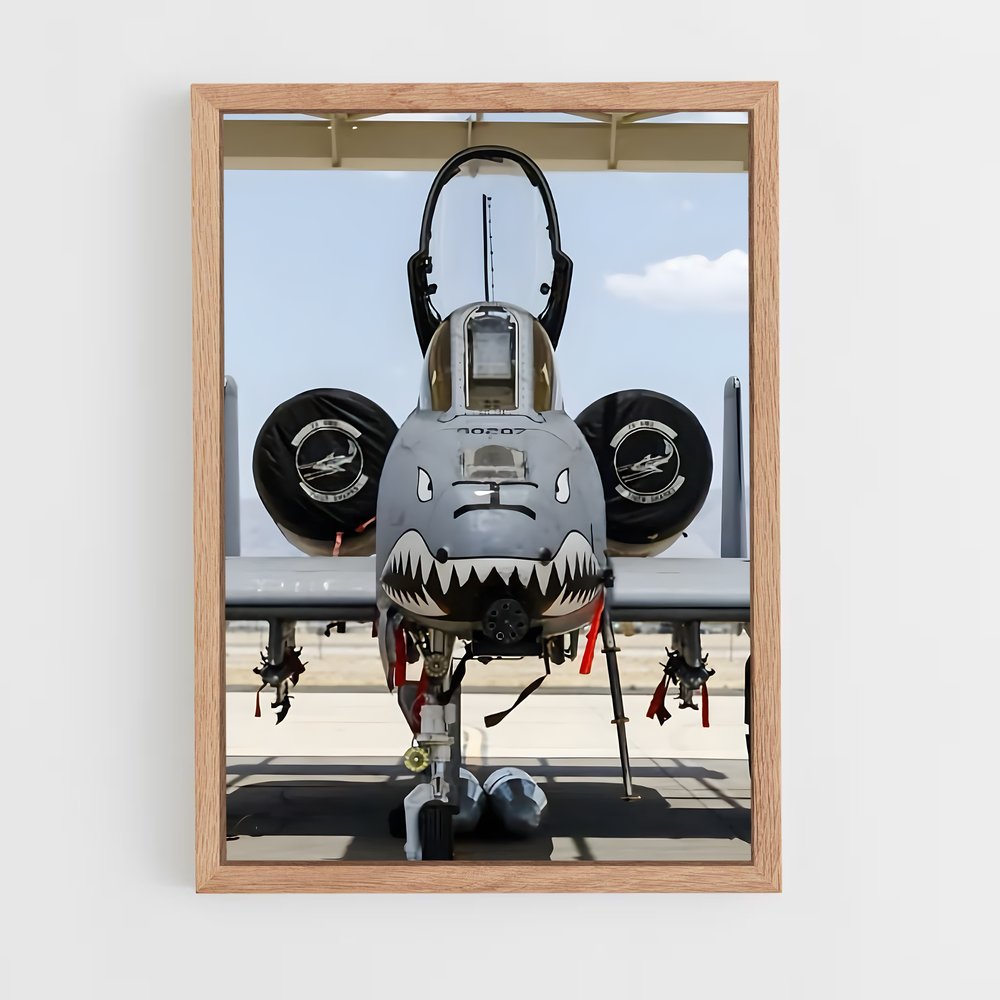 ap-a-10 warthog-5 cadre Bois clair