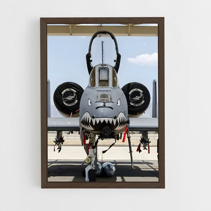ap-a-10 warthog-5 cadre Bois foncé
